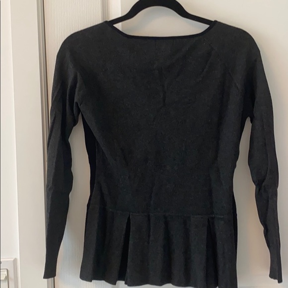 Mendocino Black Peplum Shirt - Picture 3 of 3